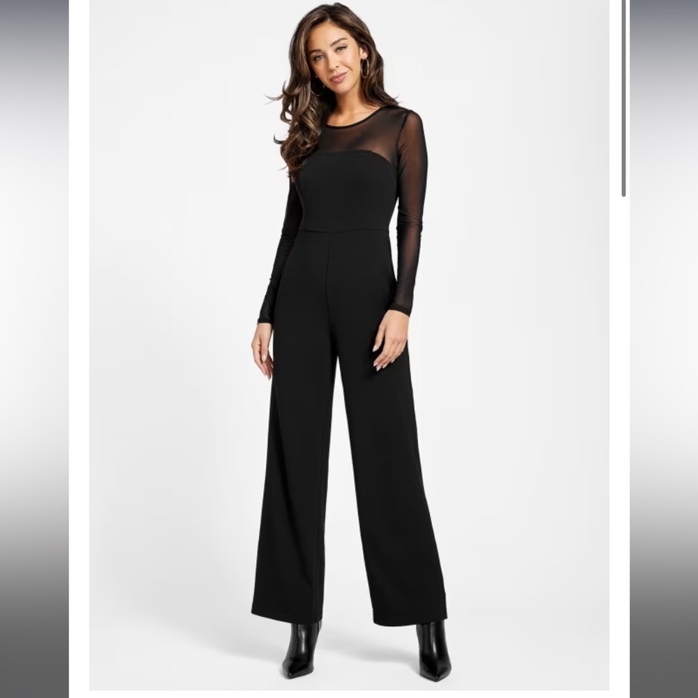 Guess Factory Baha Jumpsuit black NWT sizes L & XL